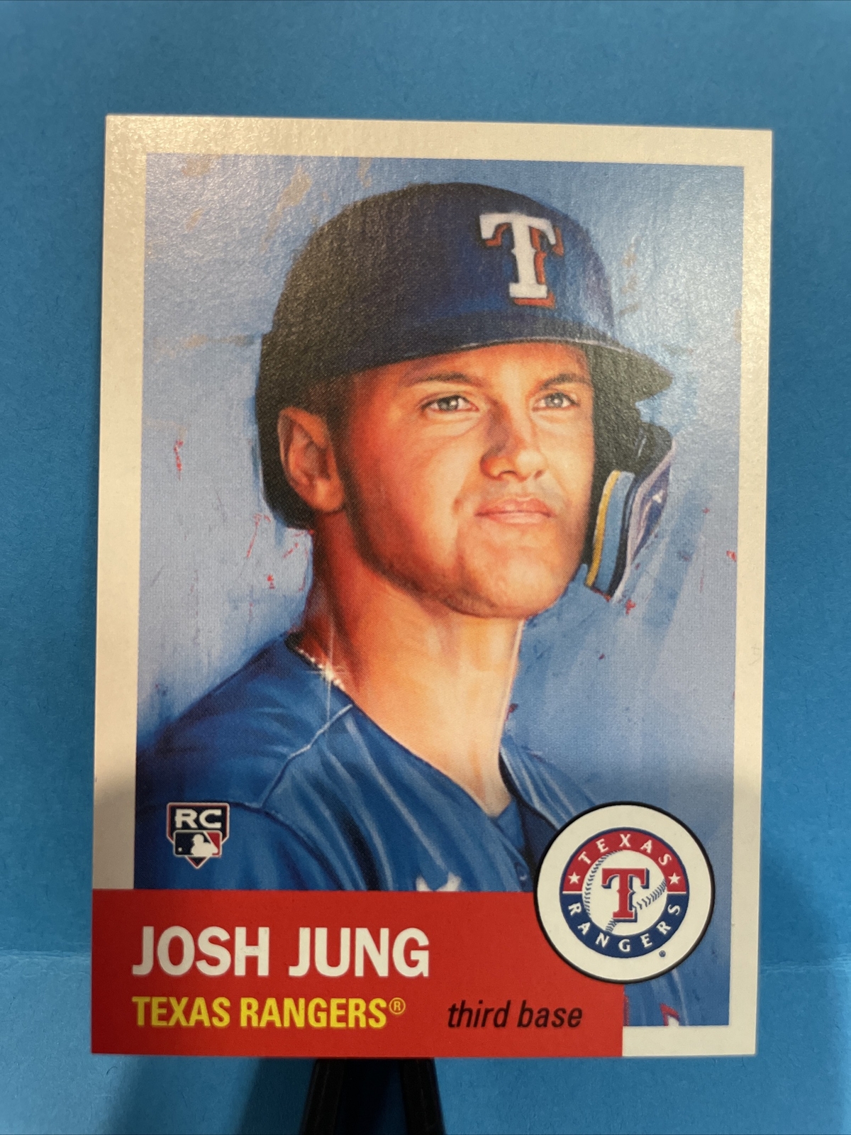💥 JOSH JUNG 💥  2023 Topps Living Set  #635  Rookie  TEXAS RANGERS