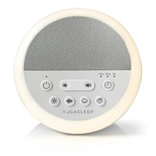 Yogasleep Baby Nod White Noise Sound Machine with Dimmable Night Light, White