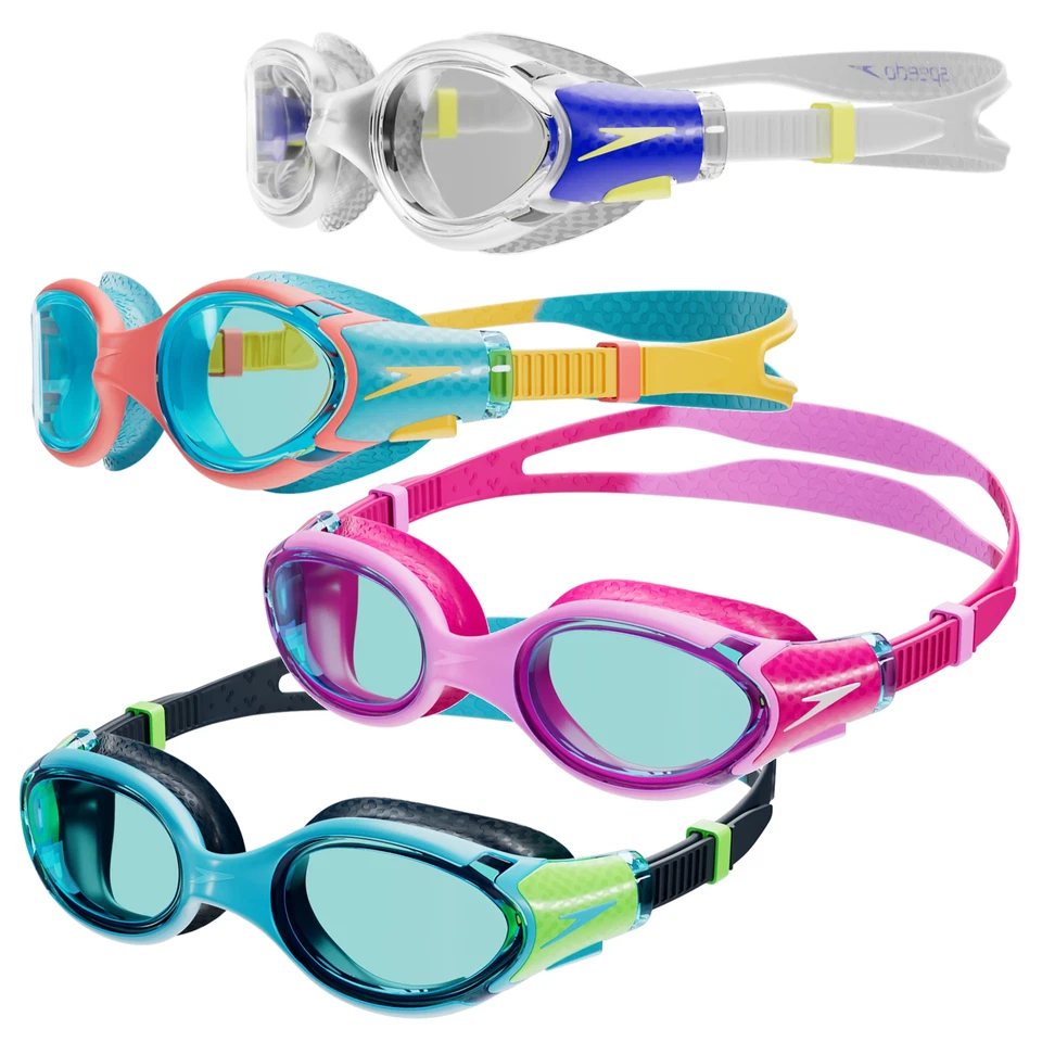 Speedo Biofuse 2.0 JU, Schwimmbrille, Fitness, Kinder, UV-Schutz, Antibeschlag