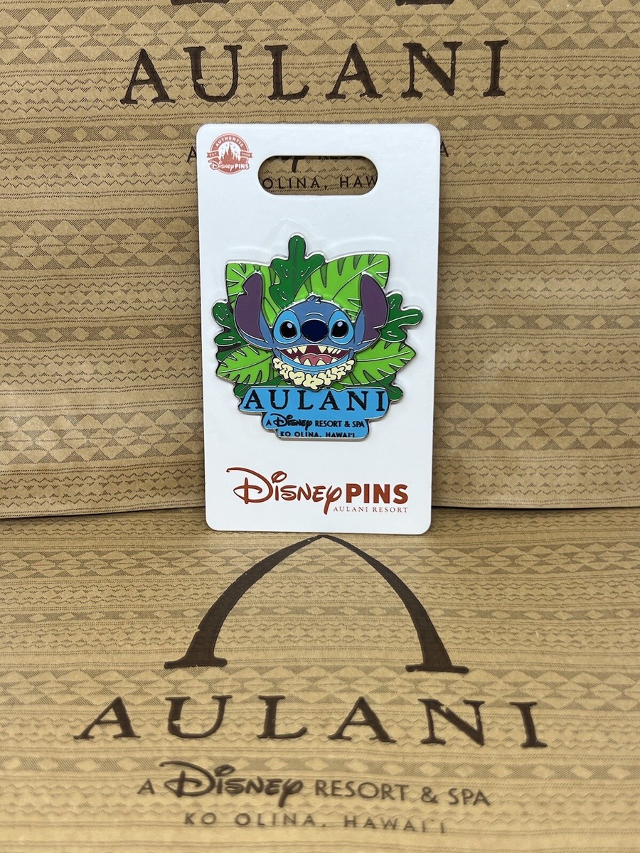Brand New* Disney Aulani Exclusive Stitch Pin On Pin Hawaiian