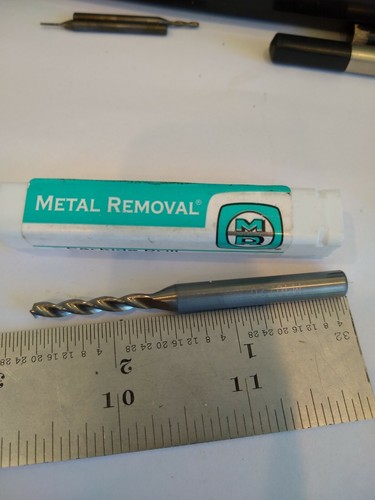 METAL REMOVAL SOLID CARBIDE DRILL, 3.5mm Dia, B105A03500 K10, M10720, 1561261 - Picture 7 of 12