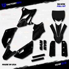 Blackout Slick Racing Graphics kit fits 15-21 Yamaha Yz85 YZ 85 # Decal