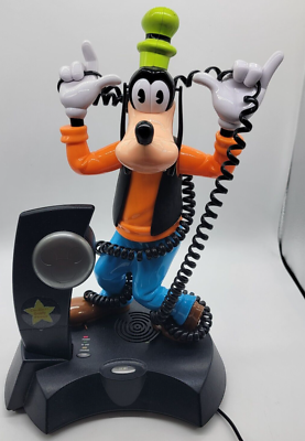 Disney Goofy Cordless Animated Talking Telephone Home Phone 