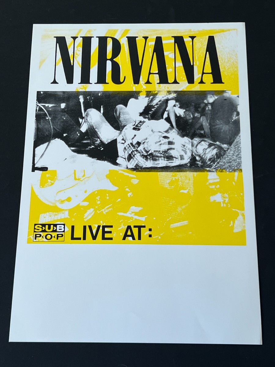 NIRVANA ポスター　Vintage　ヴィンテージ 　poster Amazon.com: UKSHFKJN Nirvana Poster Vintage Music Band Canvas Art