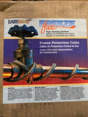 EasyHeat Freeze Free Self-Regulating Pipe Heating Cable 100' #2102