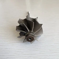 TD03 37.7/43.1 9blades journal bearing turbo turbine shaft wheel