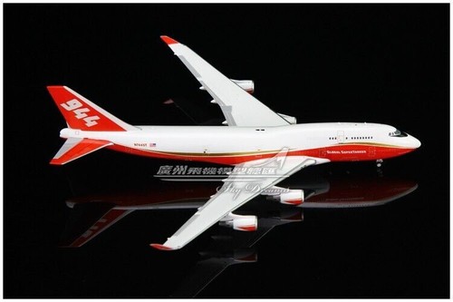 1:400 JC Wings Global Super Tank BOEING 747-400 Airplane Diecast Aircraft Model - Picture 4 of 10