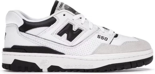 New Balance 550 Sea Salt Black