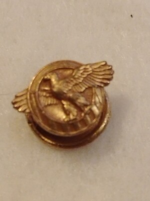 VINTAGE WWII U.S. ARMY RUPTURED DUCK HONORABLE DISCHARGE STERLING ...