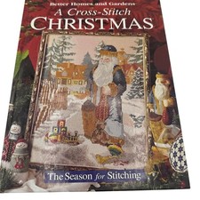 Better Homes  Gardens A Cross-Stitch Christmas Book 1998 1st Edition Hardcover