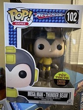 FUNKO POP! MEGA MAN THUNDER BEAM #102 TOY TOKYO 2016 NYCC EXCLUSIVE VINYL 