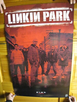 Linkin Park ポスター Linkin Park Poster Group Photo In The Street | eBay