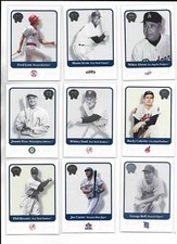 2001 Fleer Greats of the Game PICK-A-CARD Lynn Irvin Alston Foxx Ford Colavito +