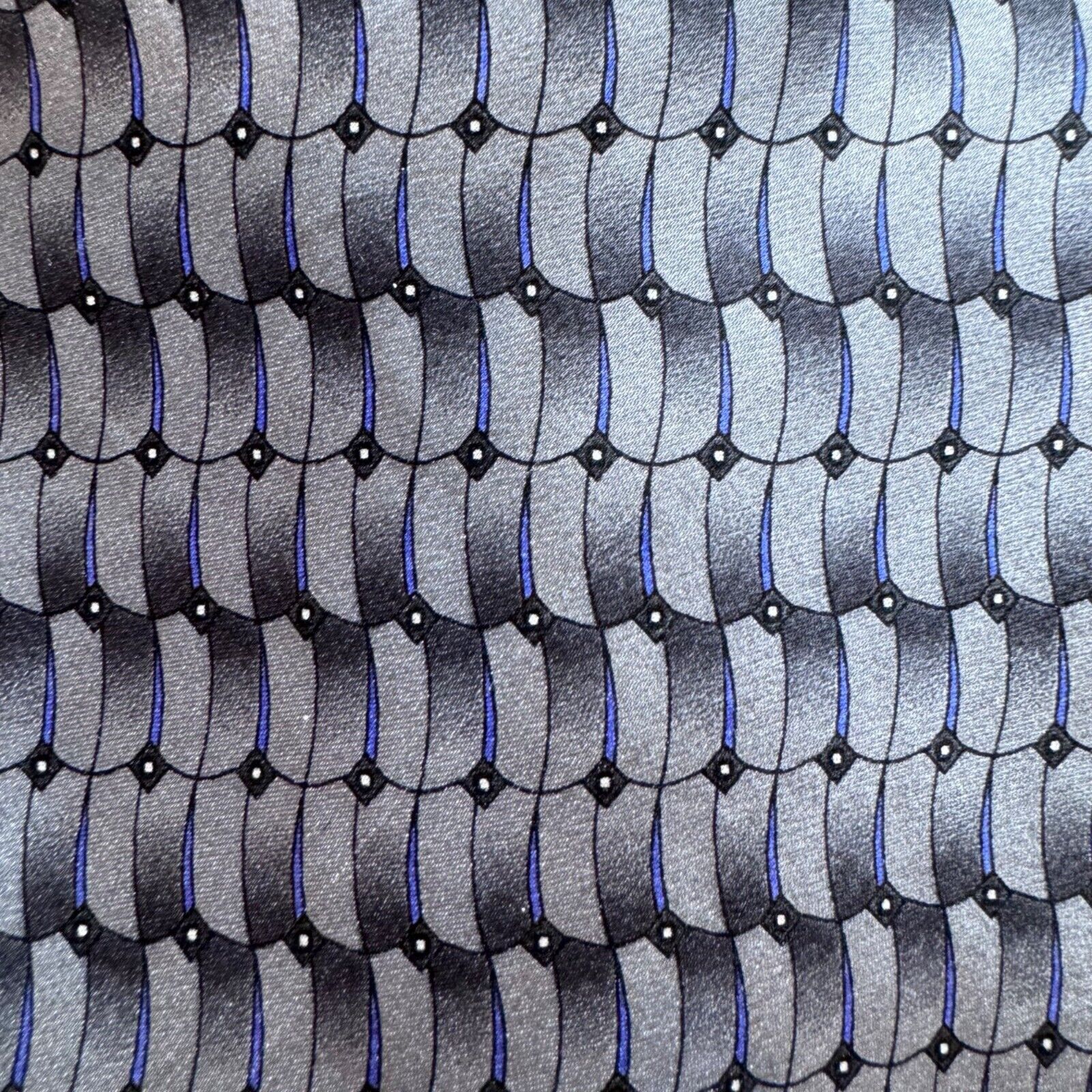 Ziggurat Silk Men Neck Tie by Mulberry Neckwear G… - image 2