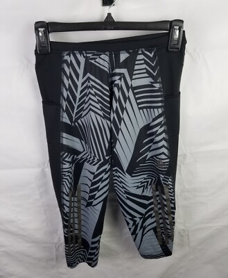 Adidas Leggings Women's S Black Supernova 3/4 Running Athletic Training Tight