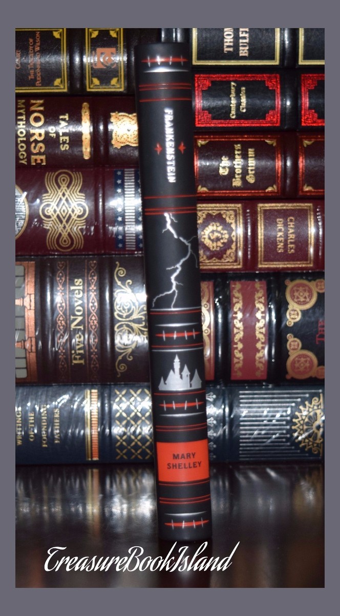 NEW Frankenstein by Mary Shelley Leather Bound Collectible Deluxe