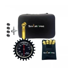 Haichy Tire Pressure Gauge Tire Deflator Kit for Cars, Trucks and Motorcycles