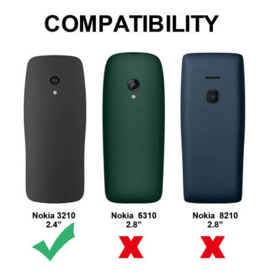 Gel Case for Nokia 3210 (2024) Soft Silicone Transparent Clear