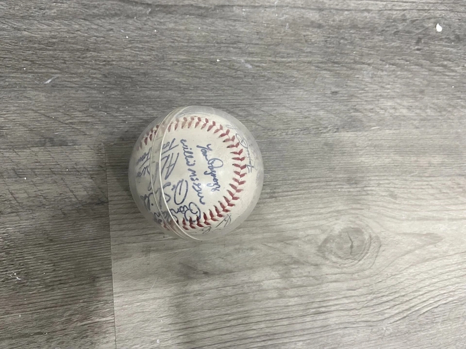Bert Blyleven Signed 9 Stat Baseball - Image 3 of 3
