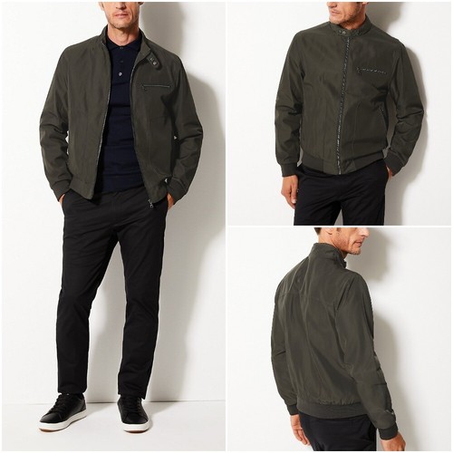 Ex Marks and Spencer Men's Khaki Green 