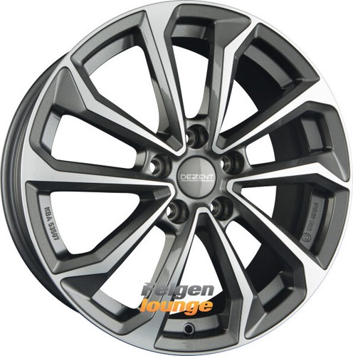 4x Dezent Felgen TV Silver 7.0Jx17 ET55 - Für VW Amarok & Transporter