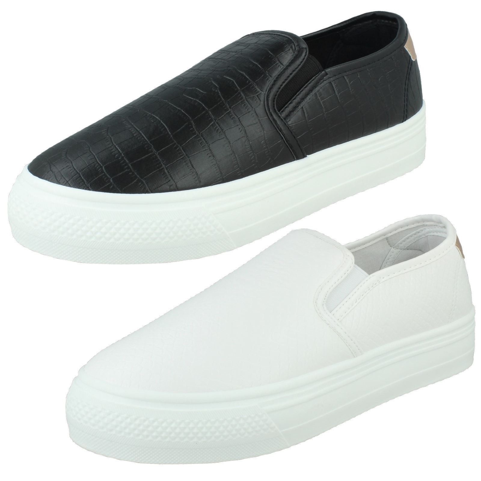 Zapatos Casual Con Plataforma Spot On Para Damas