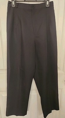 Christy Girl Womens Slacks Black Size 14