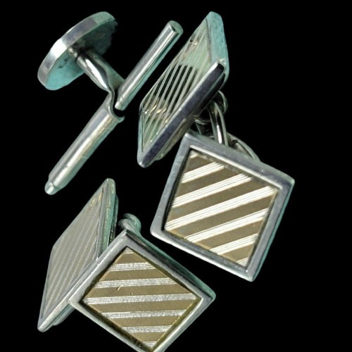 Tiffany & Co. 925シルバー カフリンクス 2個セット Tiffany & Co. 925シルバー カフリンクス 2個セット Tiffany