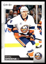 2020-21 O-Pee-Chee #145 Andy Greene New York Islanders Hockey Card