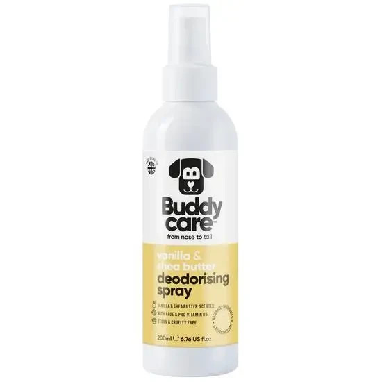 Buddycare Vanilla & Shea Butter Dog Deodorising Spray
