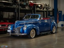 1940 Mercury Eight Custom Convertible Sedan
