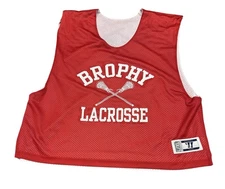Brophy Broncos College Prep Mens Lacrosse Reversible Jersey Size L/XL