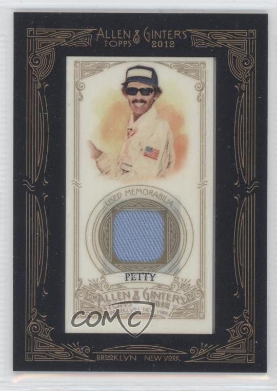 2012 Topps Allen & Ginter's Framed Mini Relics Richard Petty #AGR-RPE HOF 9qw