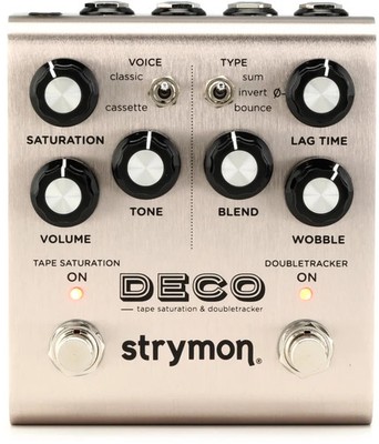 Strymon Deco Tape Saturation and Doubletracker Delay Pedal V2