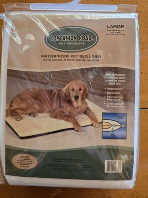 New Waterproof Pet Bed Liner By Companion Road Pet Peoducts Large 36x48 ...