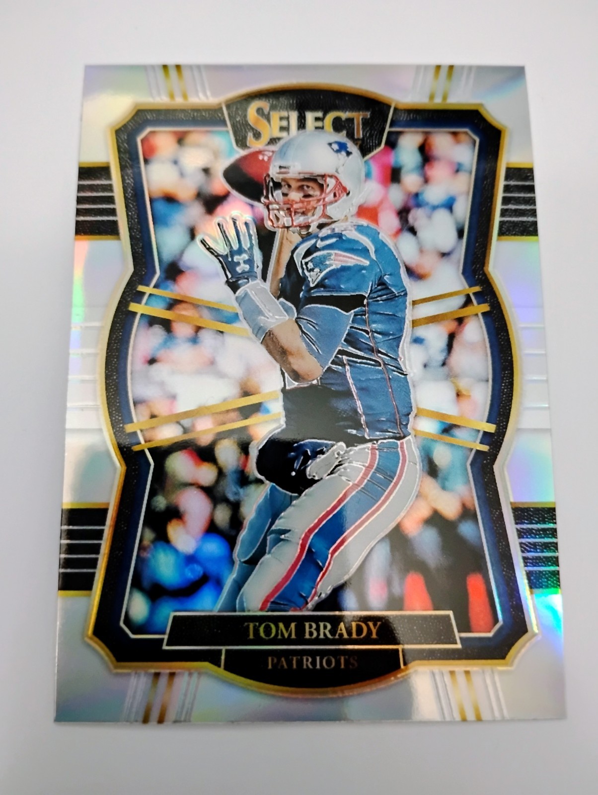 2017 Panini Select - Premier Level Tom Brady #185 Silver Prizm