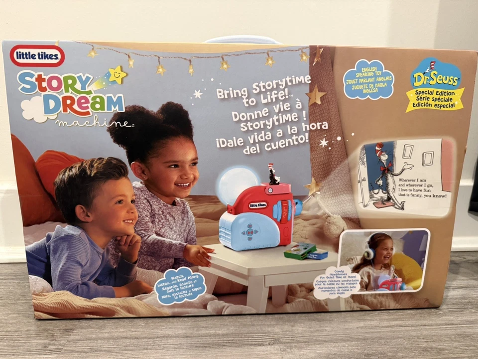 NUEVO LITTLE TIKES DR SEUSS STORY DREAM MACHINE STORY TIME EDICIÓN DE LUJO Foto 2 de 3