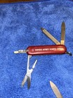 Set of 4 Knives 3 VTG Victorinox Swiss Army Keychain Knives 1 ISC German — photo 5