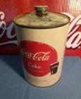 Coca-Cola Vintage Syrup Can With Paper Label: 1950s - Rare (from a collection)