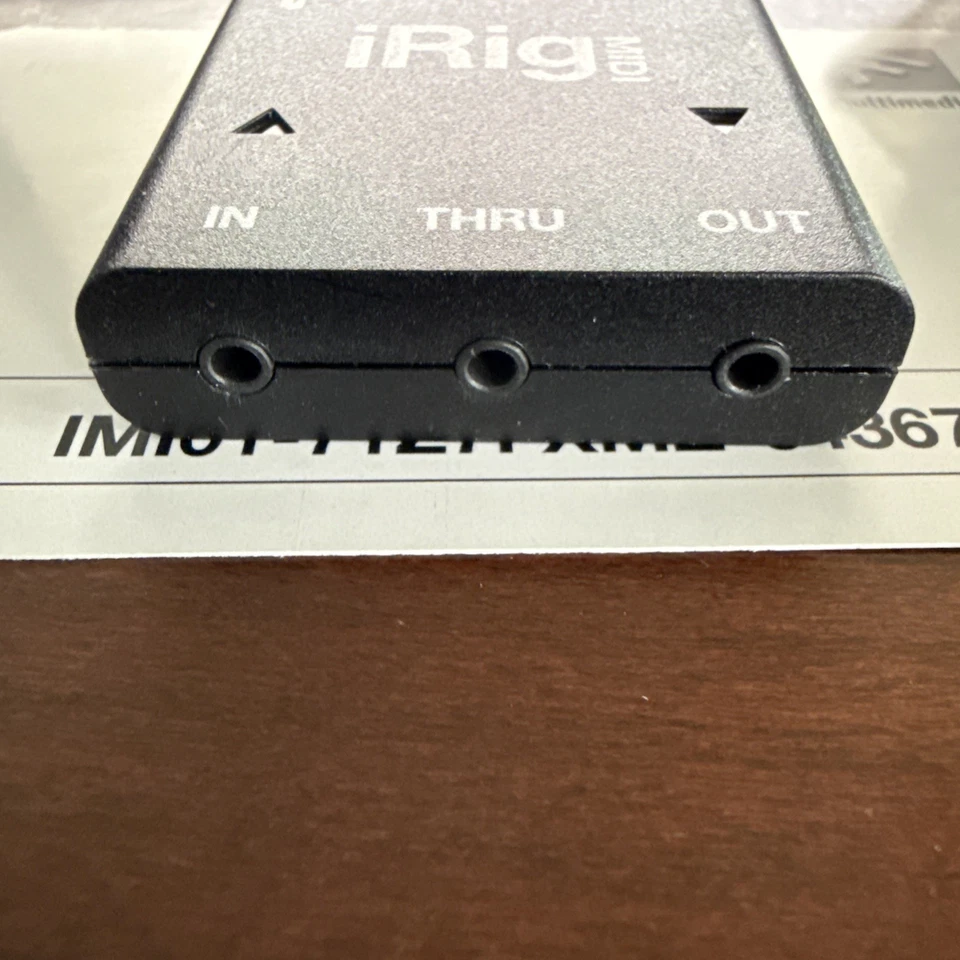 IK IRig Multimedia MIDI Interface for iPhone/iPod touch/iPad - Never Used - Image 4 of 4