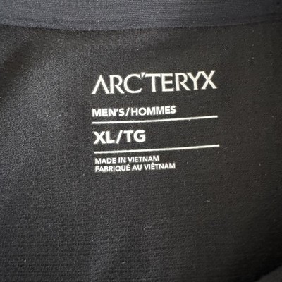 Arc'teryx Shirt Mens XL Cormac Logo Long Sleeve Performance