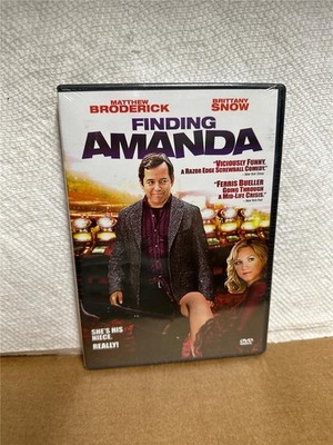 Finding Amanda (DVD, 2008)  Matthew Broderick, Brittany Snow  NEW Sealed