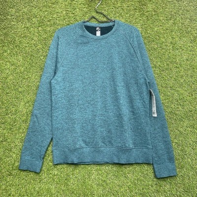 Lululemon Engineered Warmth Sweatshirt Mens Medium LS Crew GRNJ Gym Athletic NWT