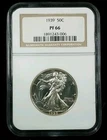 1939 50C PROOF WALKING LIBERTY HALF DOLLAR - NGC PF 66 6th Gen Holder #7401