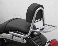 Tube Sissy Bar with Cushion and Rack, Triumph Speedmaster 2008-