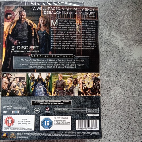 Vikings - Series 2 - Complete (DVD, 2014) - Picture 2 of 3