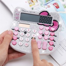 Hello Kitty Calculator, Xinyu Lighting Creative and White Jewel Model, 