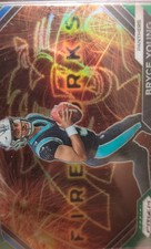 2023 Panini Prizm - Fireworks Bryce Young #F-6 Green Wave Prizm (RC)