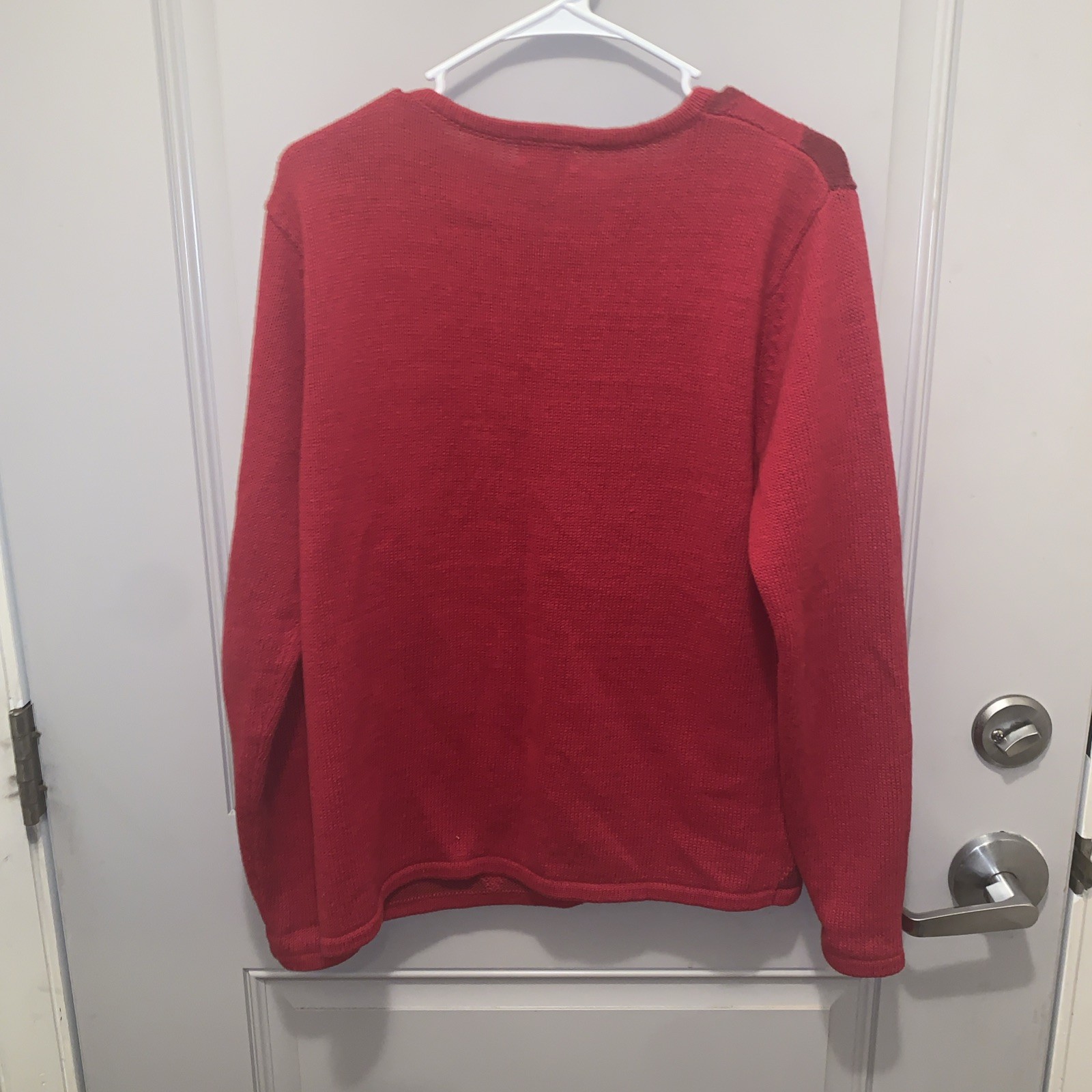 VTG Classic Elements Santa Argyle Embroidered Car… - image 3