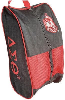 Delta Sigma Theta Shoe Bag [Black - 15''L x 8''W x 5.5''H]